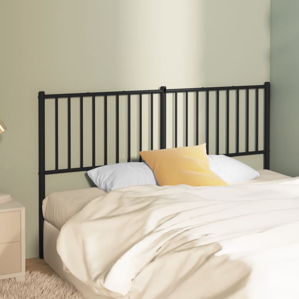 Tête de lit métal noir 160 cm - XIOS