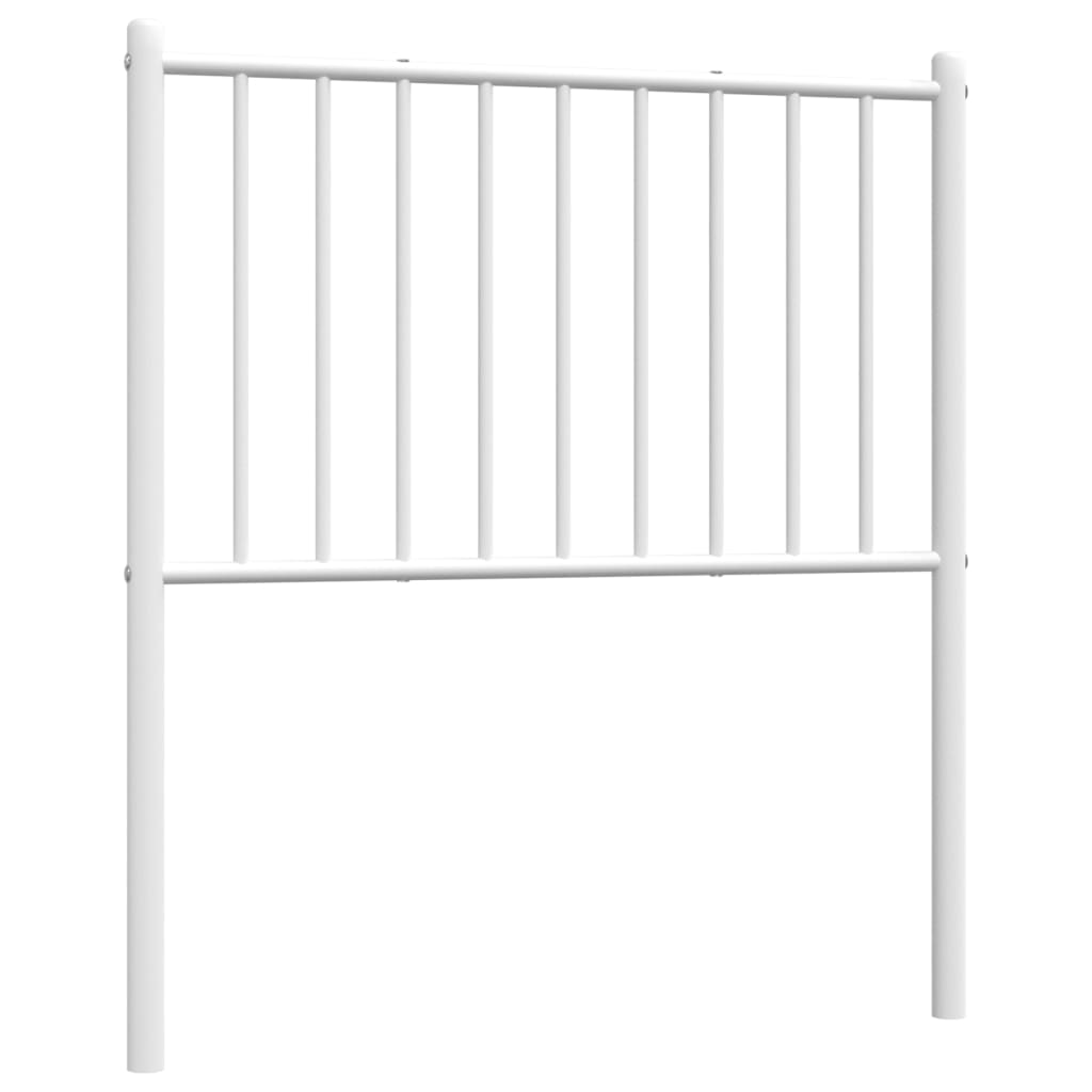 Tête de lit métal blanc 80 cm - XIOS