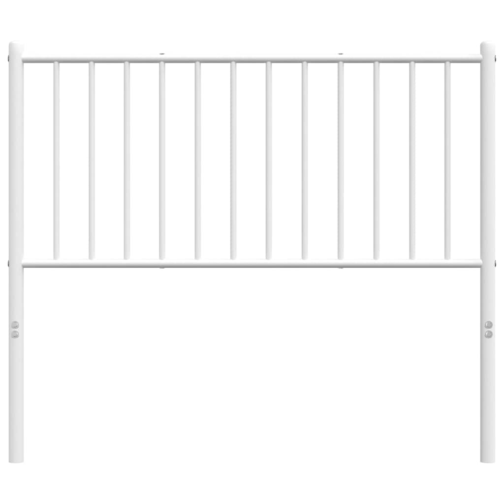 Tête de lit métal blanc 100 cm - XIOS