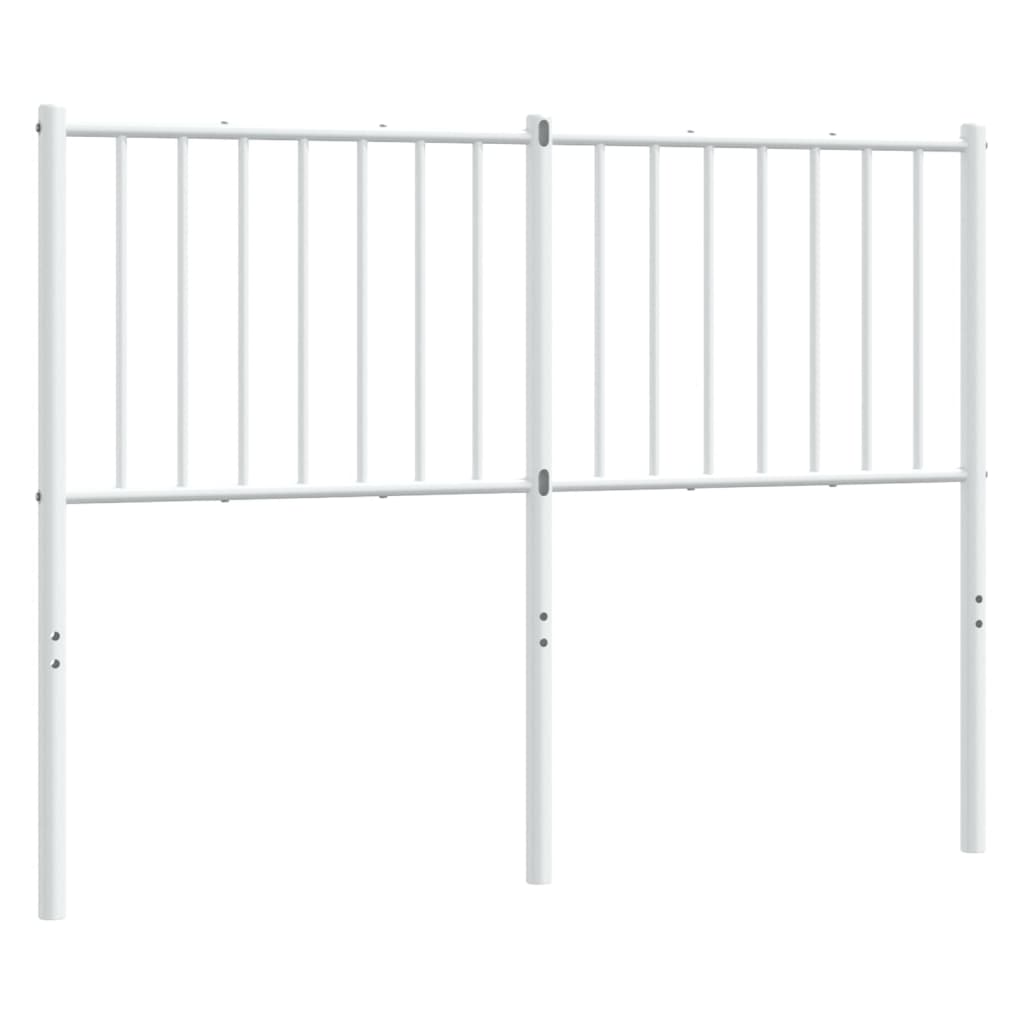 Tête de lit métal blanc 120 cm - XIOS