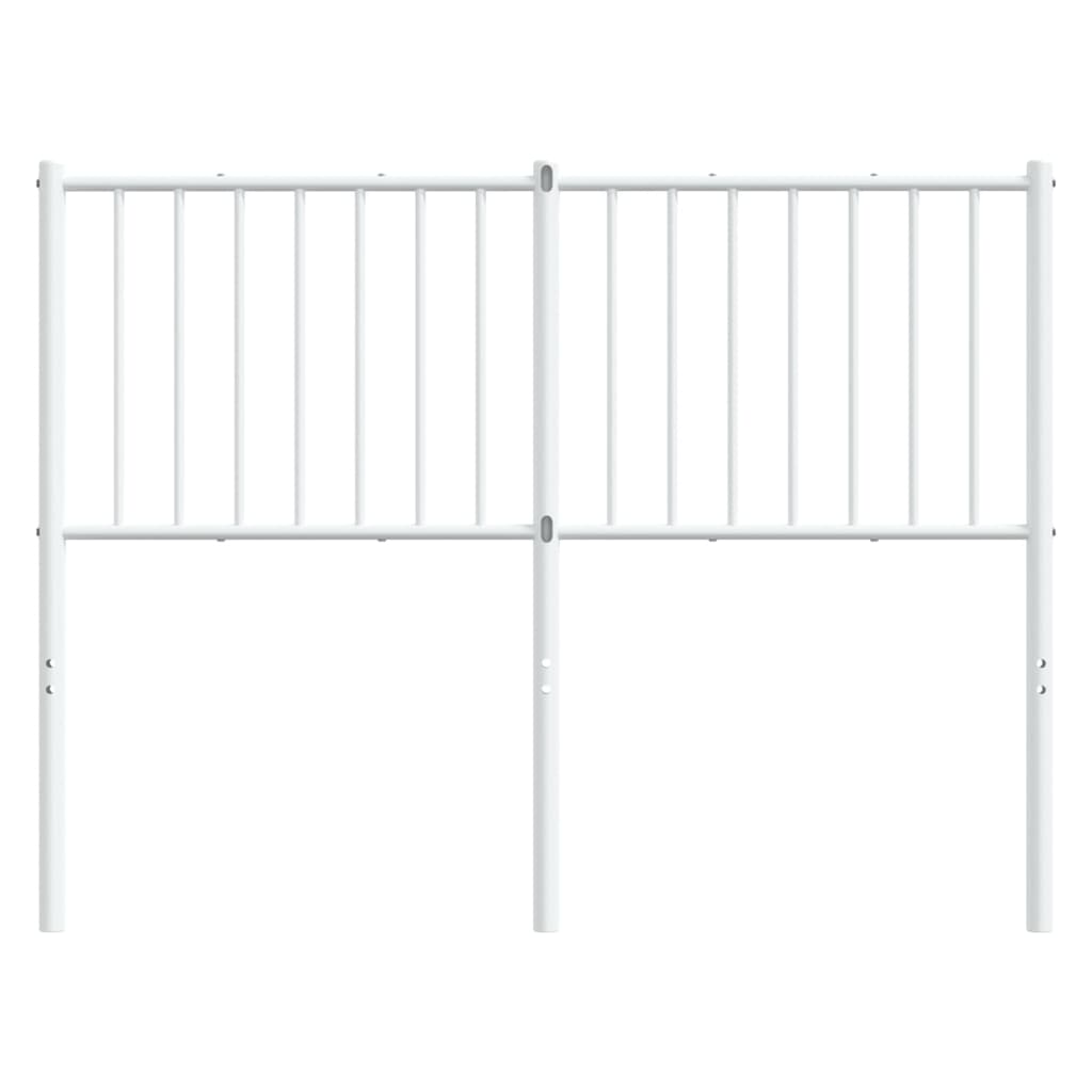 Tête de lit métal blanc 120 cm - XIOS