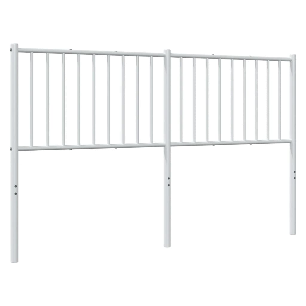 Tête de lit métal blanc 160 cm - XIOS