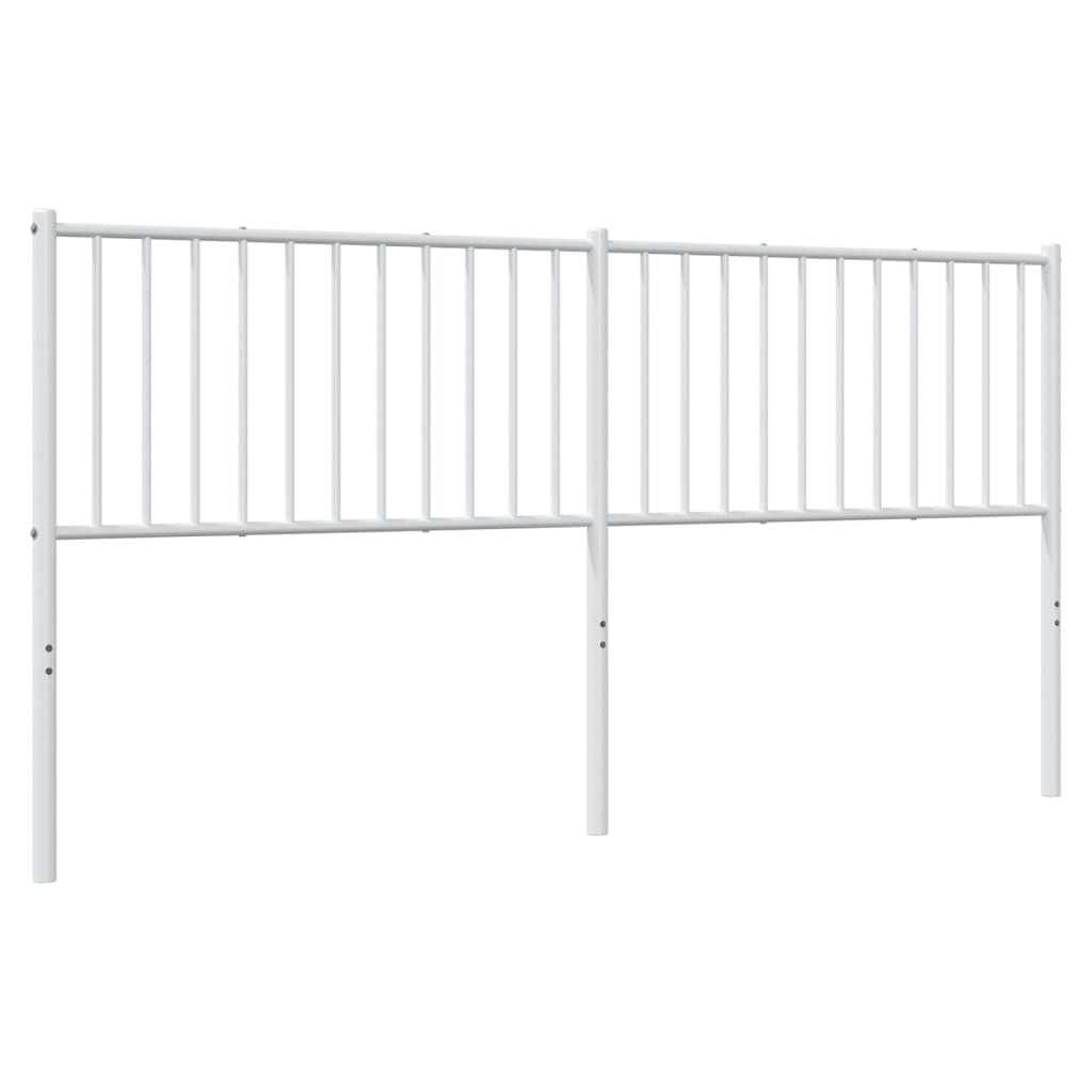 Tête de lit métal blanc 180 cm - XIOS