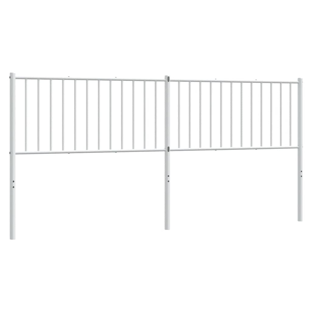 Tête de lit métal blanc 193 cm - XIOS