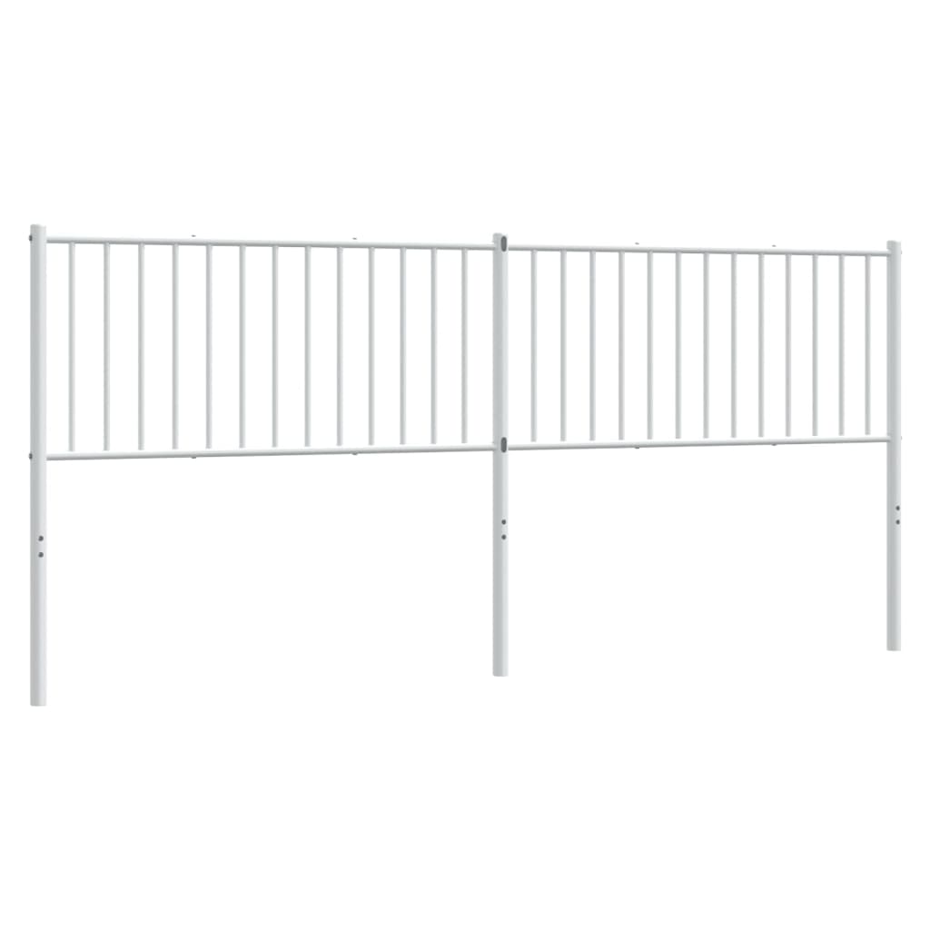 Tête de lit métal blanc 200 cm - XIOS