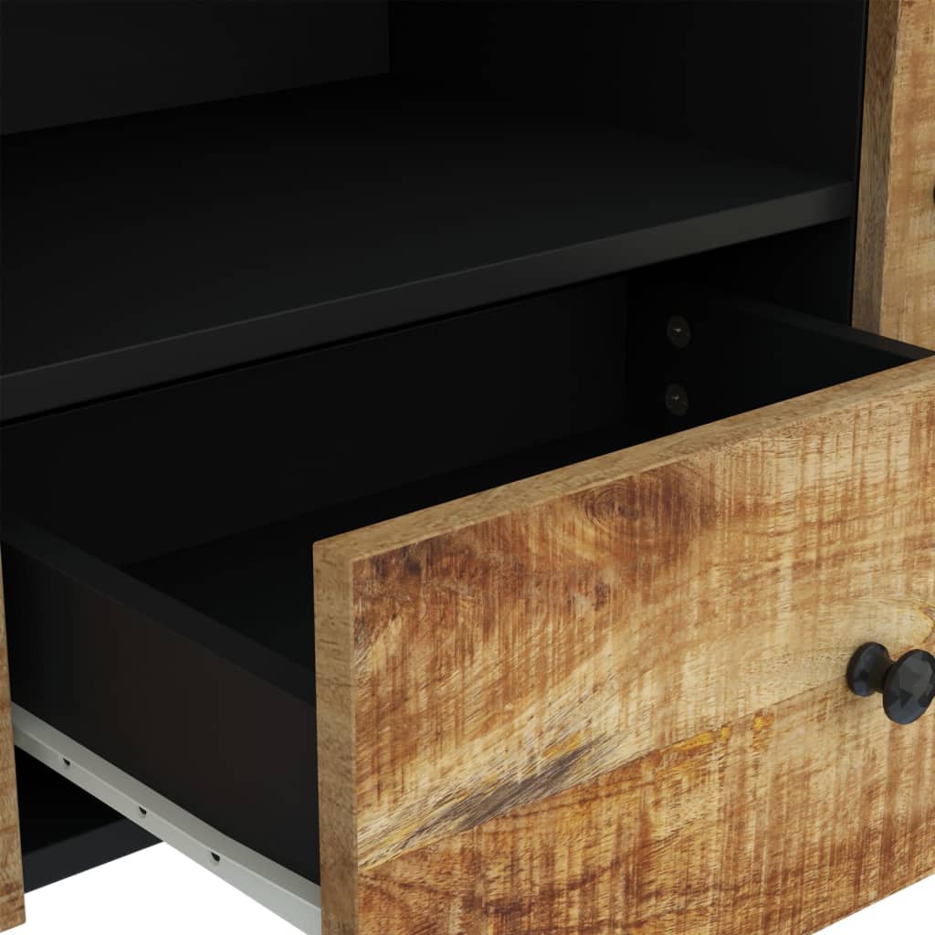 Meuble TV 105x33,5x46 cm bois de manguier et d'ingénierie - XIOS