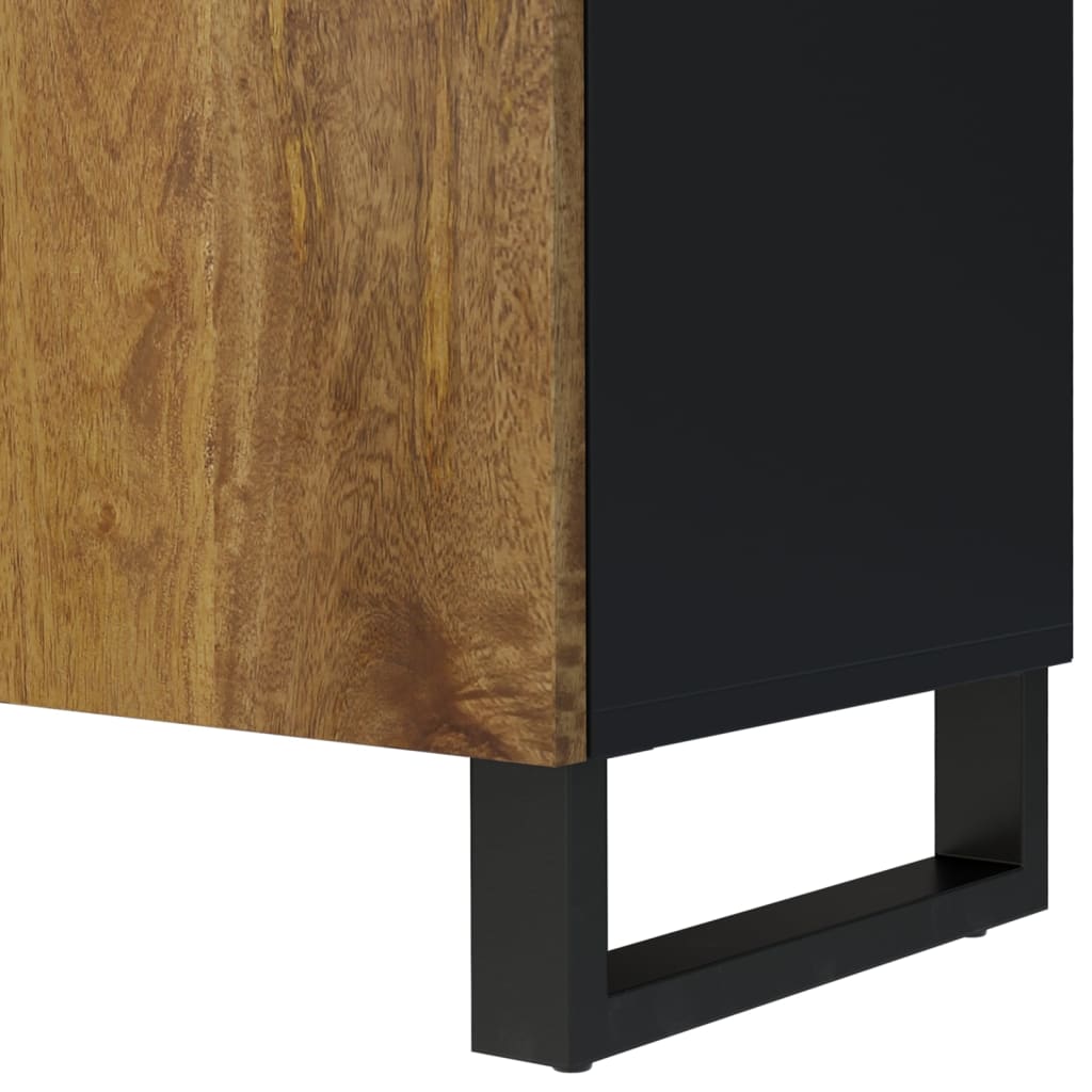 Meuble TV 105x33,5x46 cm bois de manguier et d'ingénierie - XIOS