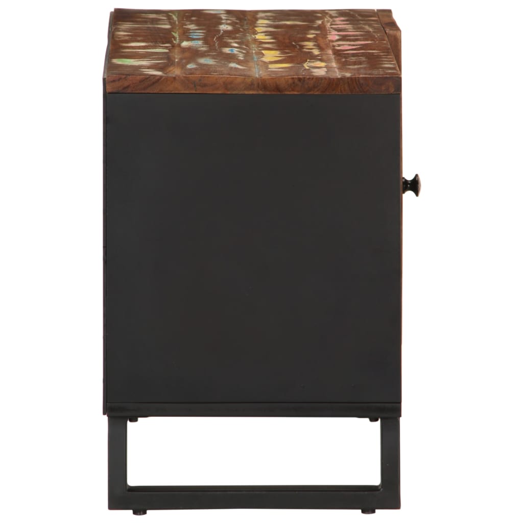 Meuble TV 80x33x46 cm bois de récupération et d'ingénierie - XIOS
