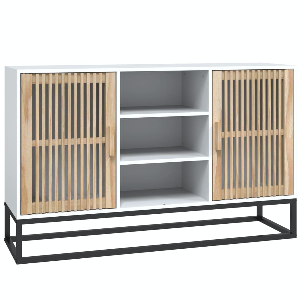 Buffet blanc 105x30x65 cm bois d'ingénierie - XIOS