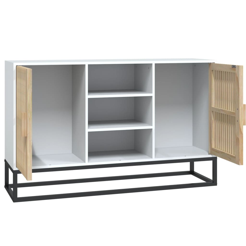 Buffet blanc 105x30x65 cm bois d'ingénierie - XIOS