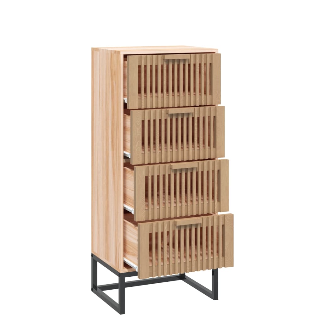 Buffet haut 40x30x95 cm bois d'ingénierie - XIOS