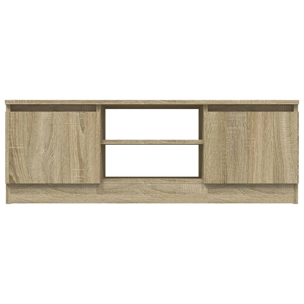 Meuble TV avec porte Chêne sonoma 102x30x36 cm - XIOS