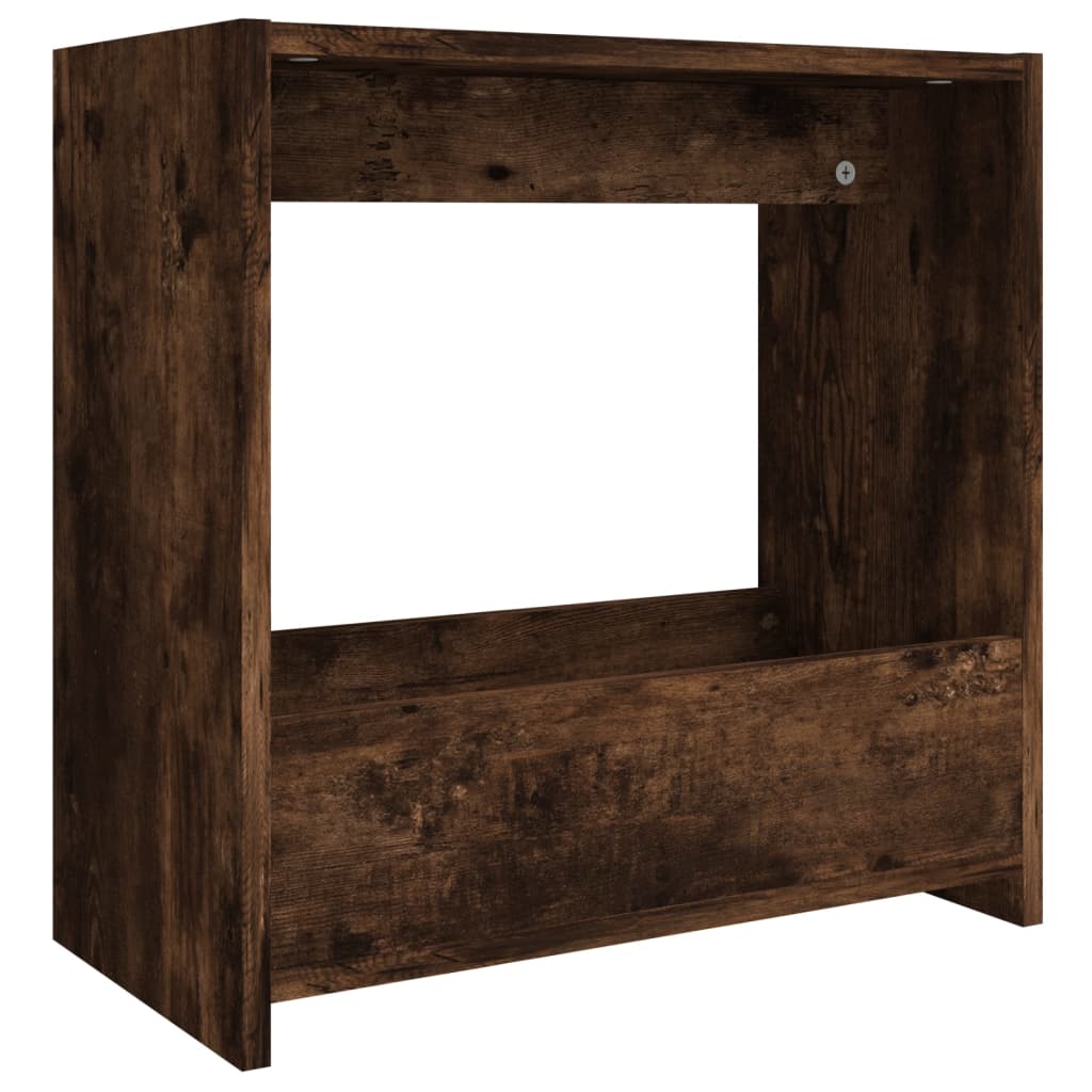 Table d'appoint Chêne fumé 50x26x50 cm Bois d'ingénierie - XIOS