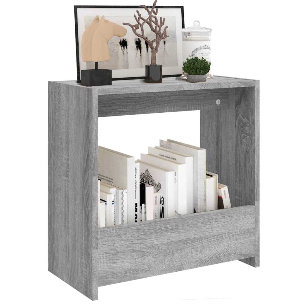 Table d'appoint Sonoma gris 50x26x50 cm Bois d'ingénierie - XIOS