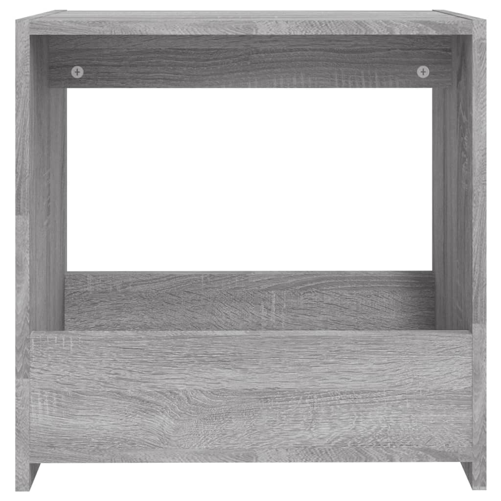 Table d'appoint Sonoma gris 50x26x50 cm Bois d'ingénierie - XIOS