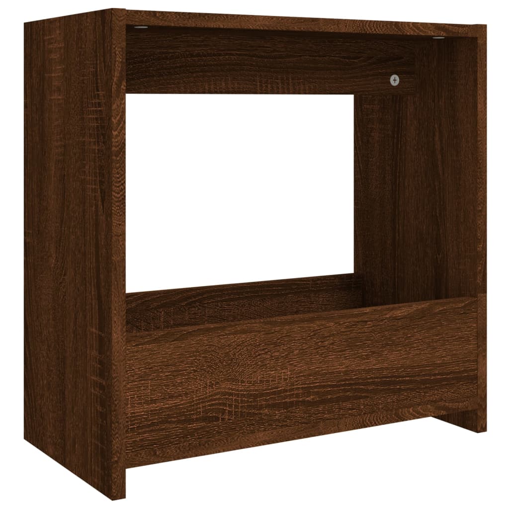 Table d'appoint Chêne marron 50x26x50 cm Bois d'ingénierie - XIOS