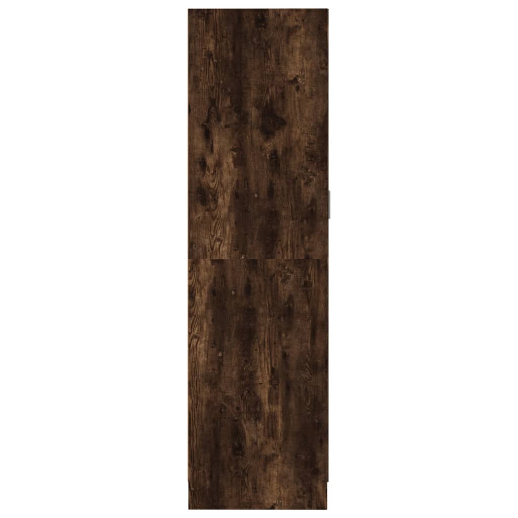 Garde-robe Chêne fumé 82,5x51,5x180 cm Bois d'ingénierie