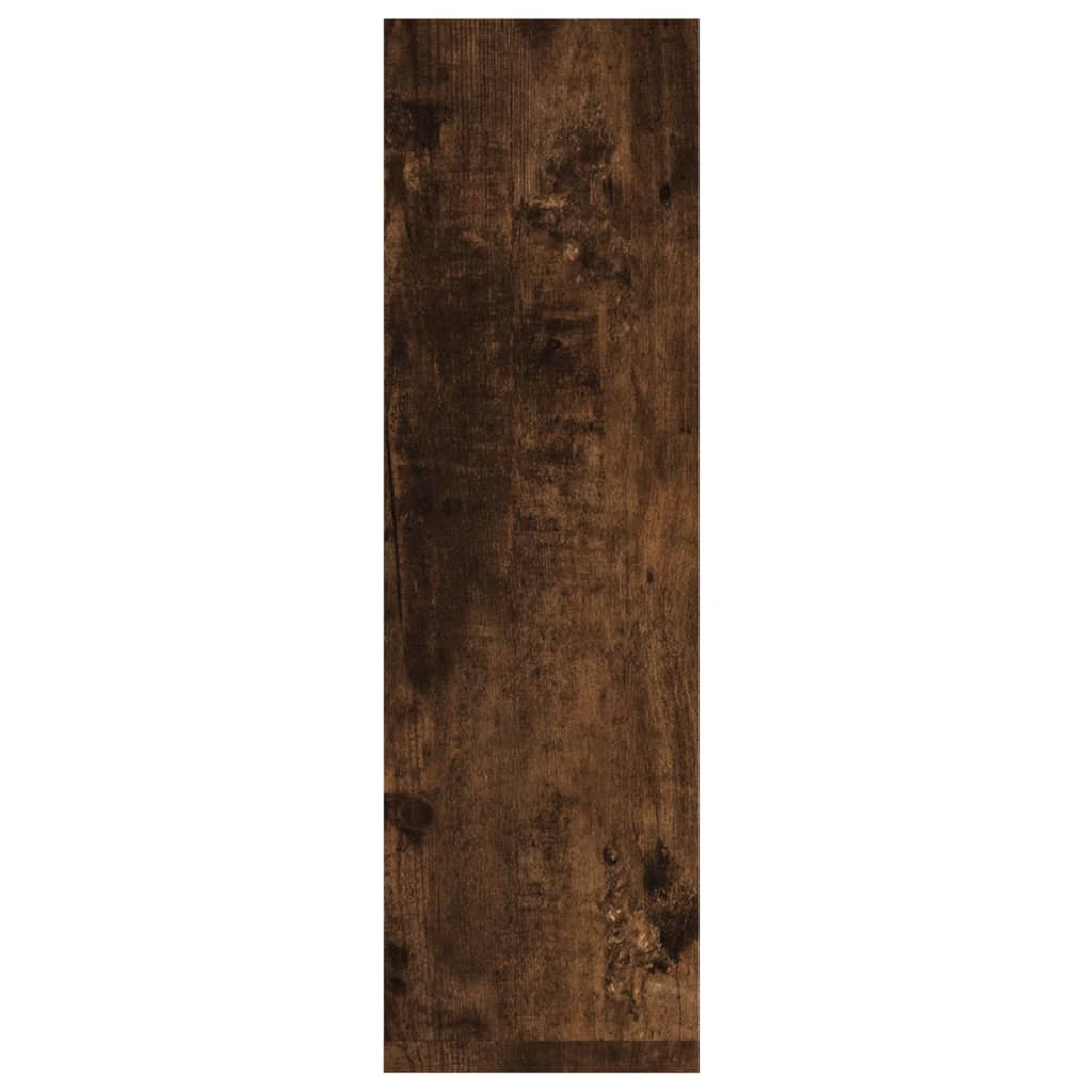 Étagères murales 2 pcs Chêne fumé 50x15x50 cm Bois d'ingénierie - XIOS
