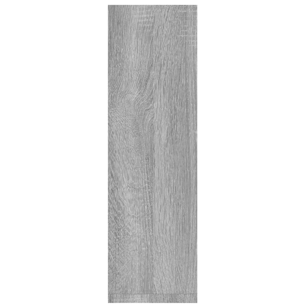 Étagères murales 2pcs Sonoma gris 50x15x50 cm Bois d’ingénierie - XIOS