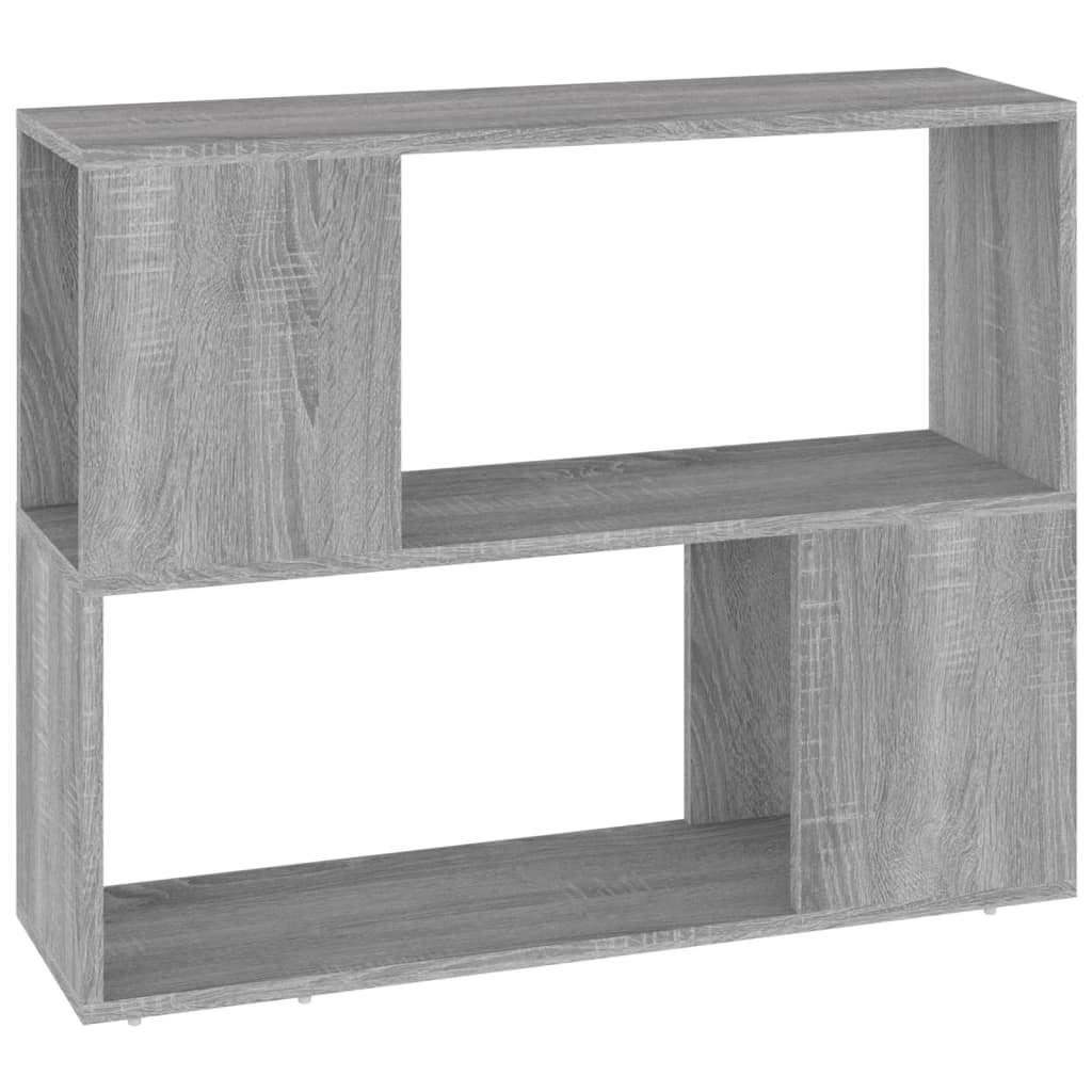 Bibliothèque/Séparateur de pièce Sonoma gris 80x24x63 cm - XIOS