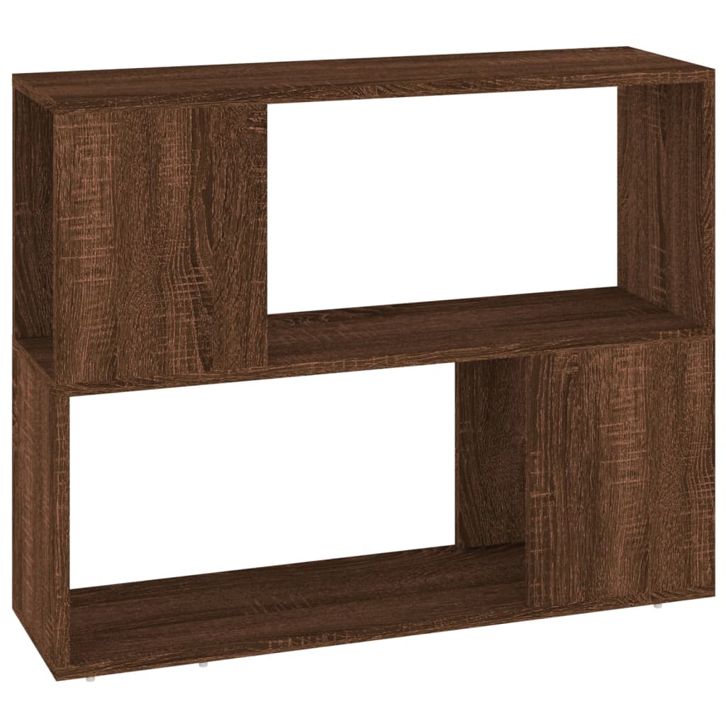 Bibliothèque/Séparateur de pièce Chêne marron 80x24x63 cm - XIOS