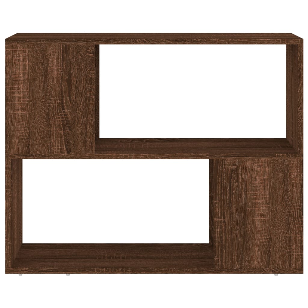 Bibliothèque/Séparateur de pièce Chêne marron 80x24x63 cm - XIOS