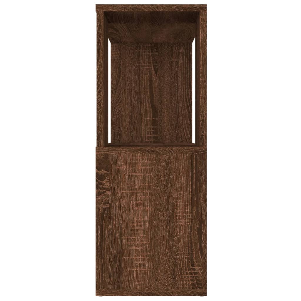 Bibliothèque/Séparateur de pièce Chêne marron 80x24x63 cm - XIOS