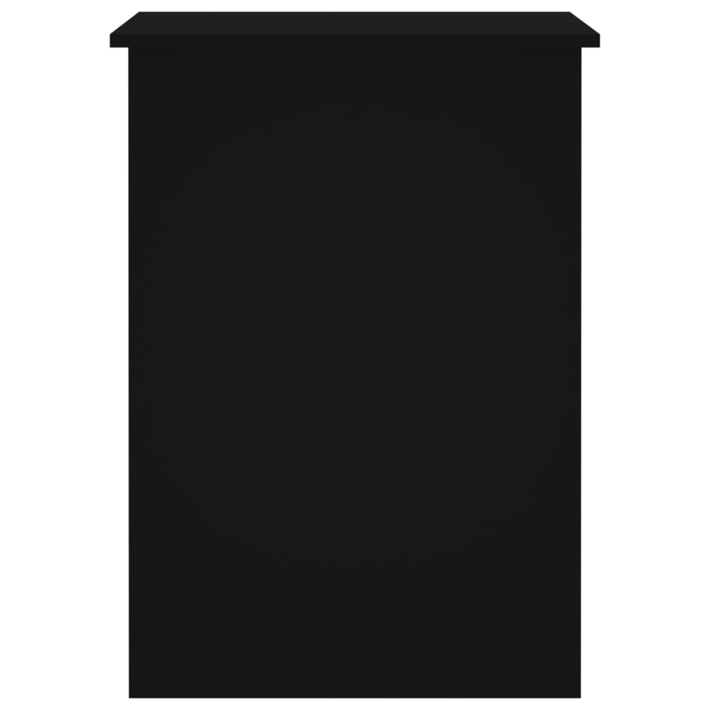 Bureau Noir 100x55x75 cm Bois d'ingénierie - XIOS