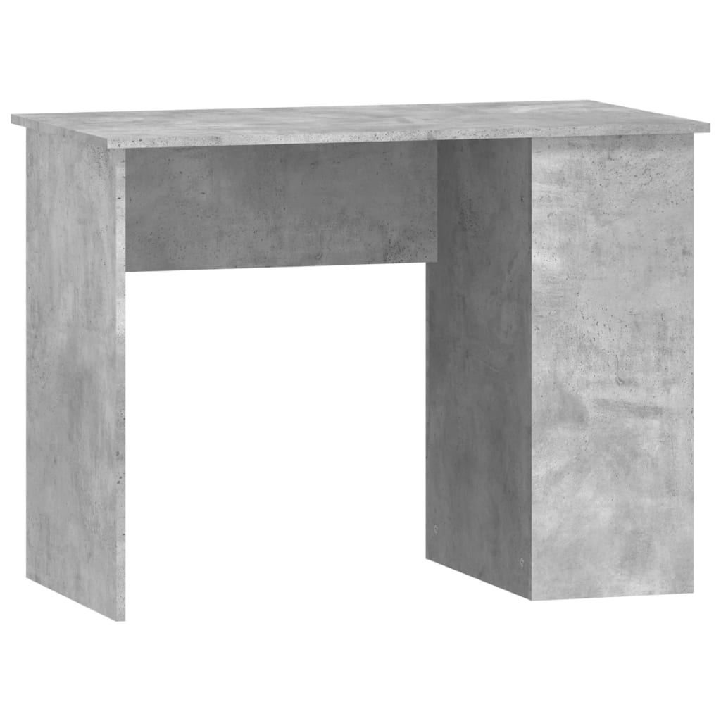 Bureau Gris béton 100x55x75 cm Bois d'ingénierie Bureaux vidaXL
