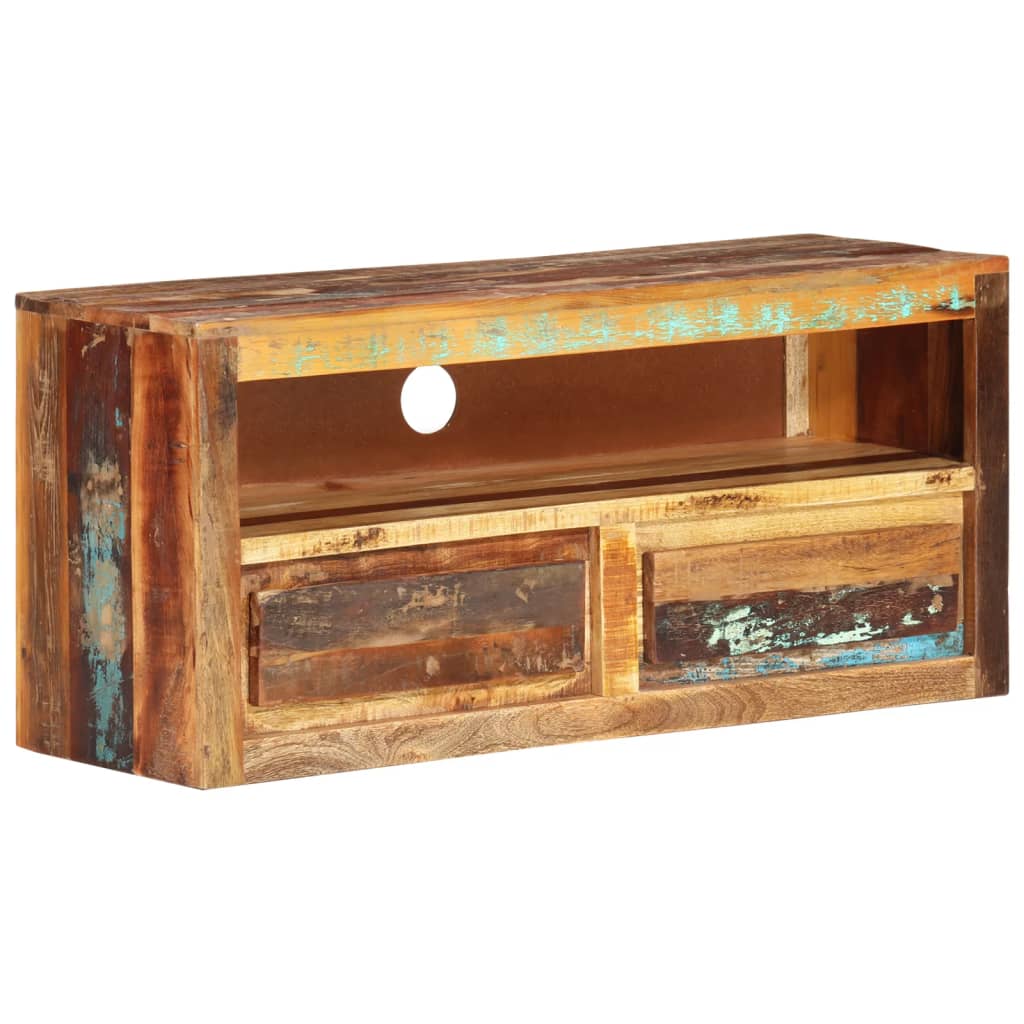 Meubles TV 2 pcs 88x30x40 cm Bois de récupération solide - XIOS
