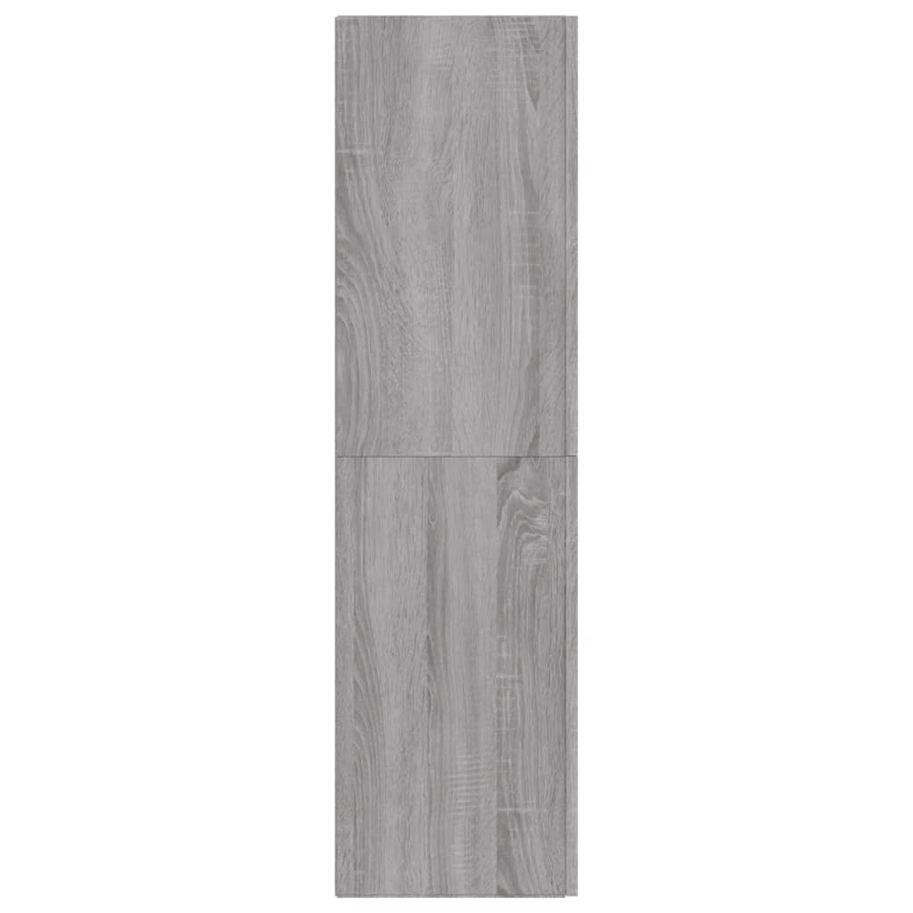 Meuble TV mural Sonoma gris 30,5x30x110 cm - XIOS