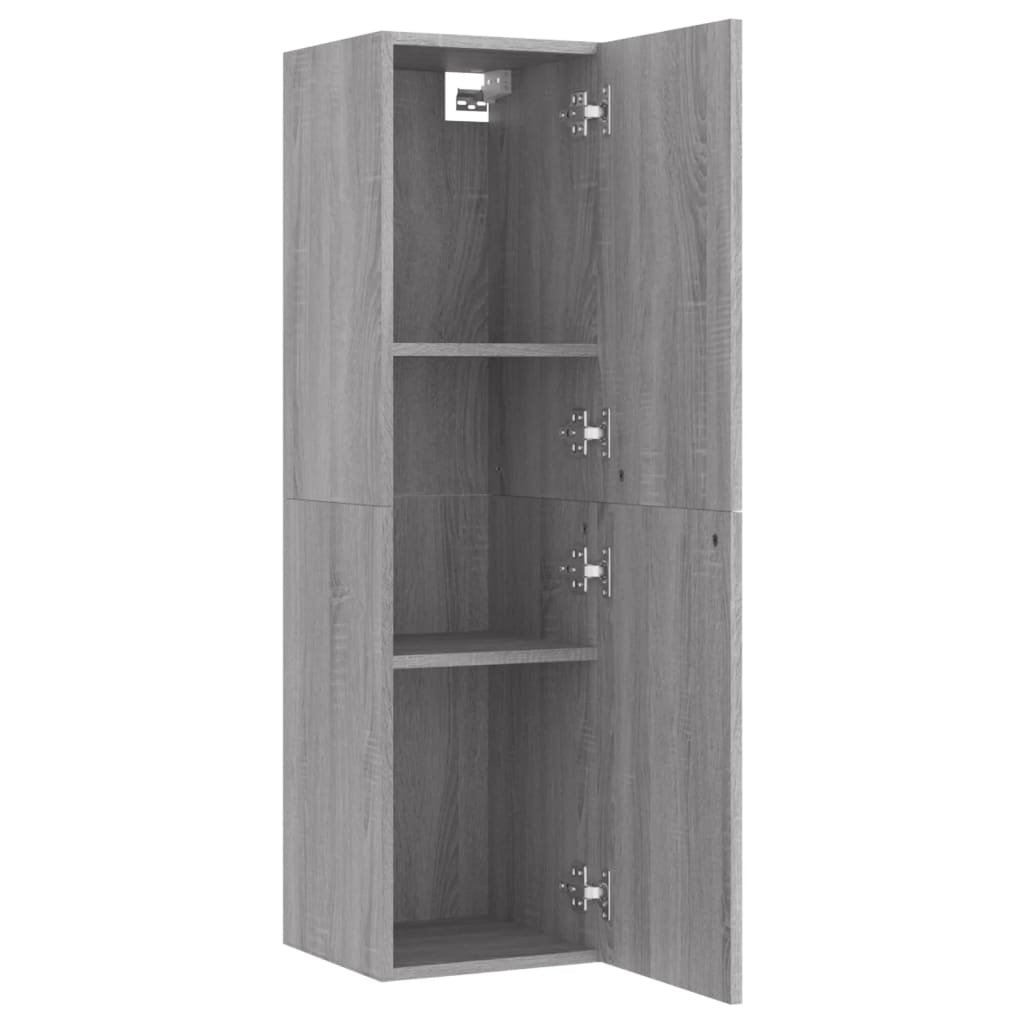 Meubles TV muraux 2 pcs Sonoma gris 30,5x30x110 cm - XIOS