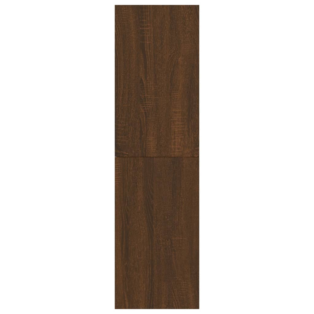 Meuble TV mural Chêne marron 30,5x30x110 cm - XIOS