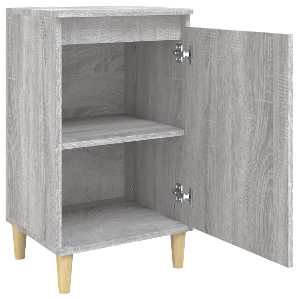 Tables de chevet 2 pcs sonoma gris 40x35x70cm bois d'ingénierie - XIOS