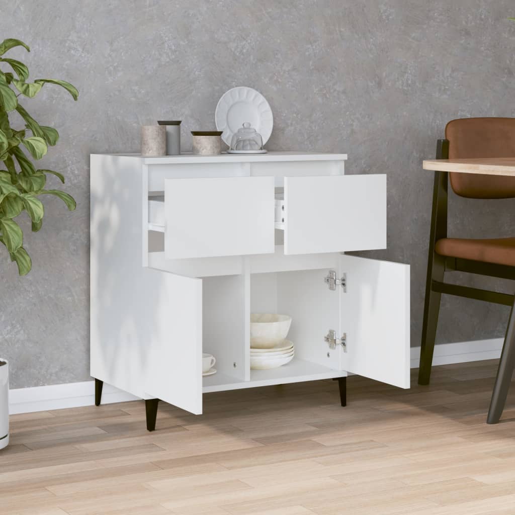 Buffet Blanc 60x35x70 cm Bois d'ingénierie - XIOS