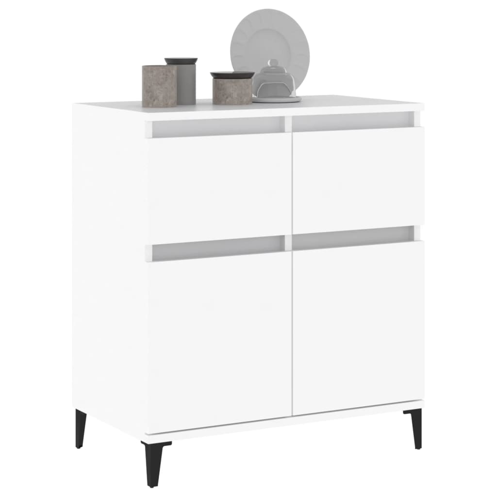 Buffet Blanc 60x35x70 cm Bois d'ingénierie - XIOS