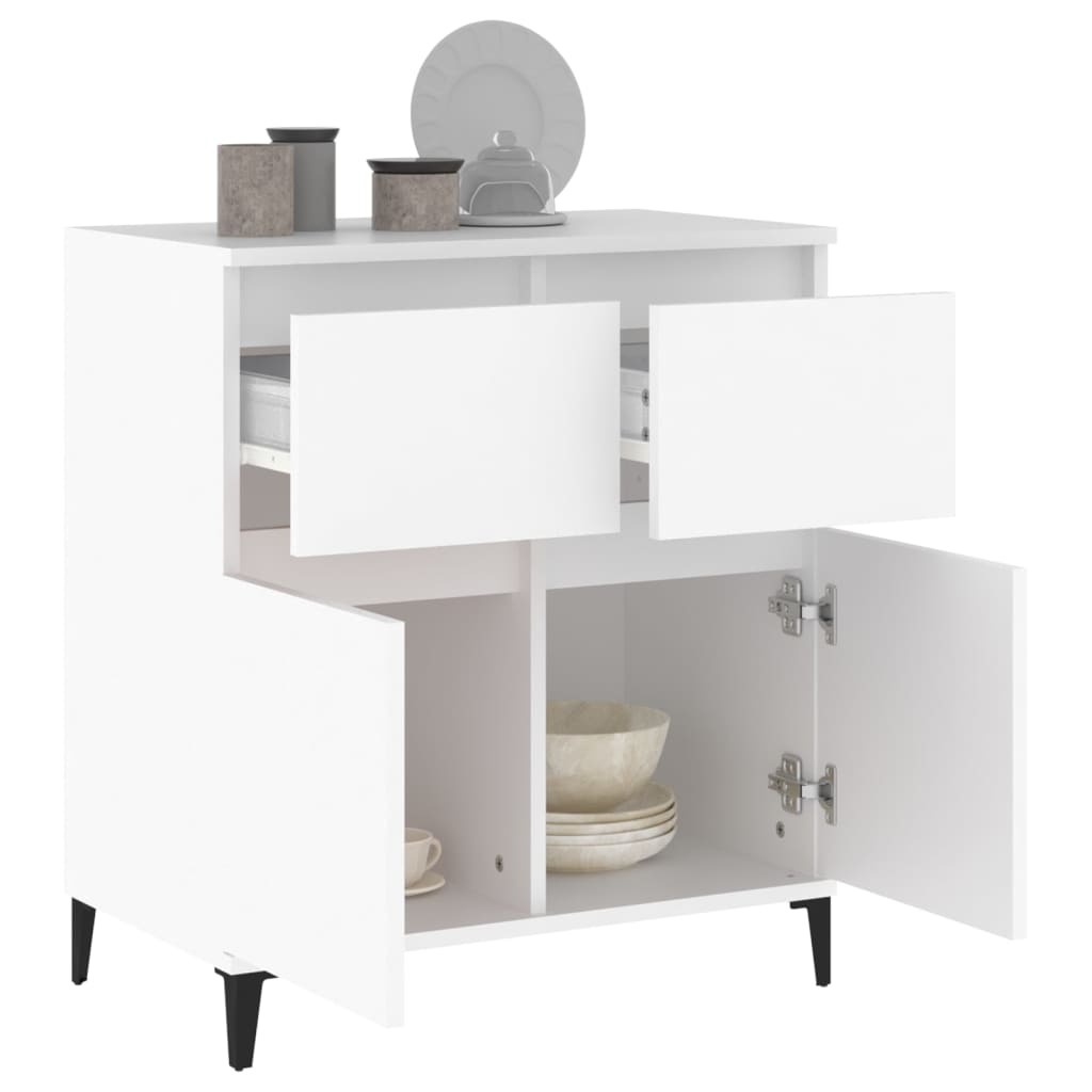 Buffet Blanc 60x35x70 cm Bois d'ingénierie - XIOS