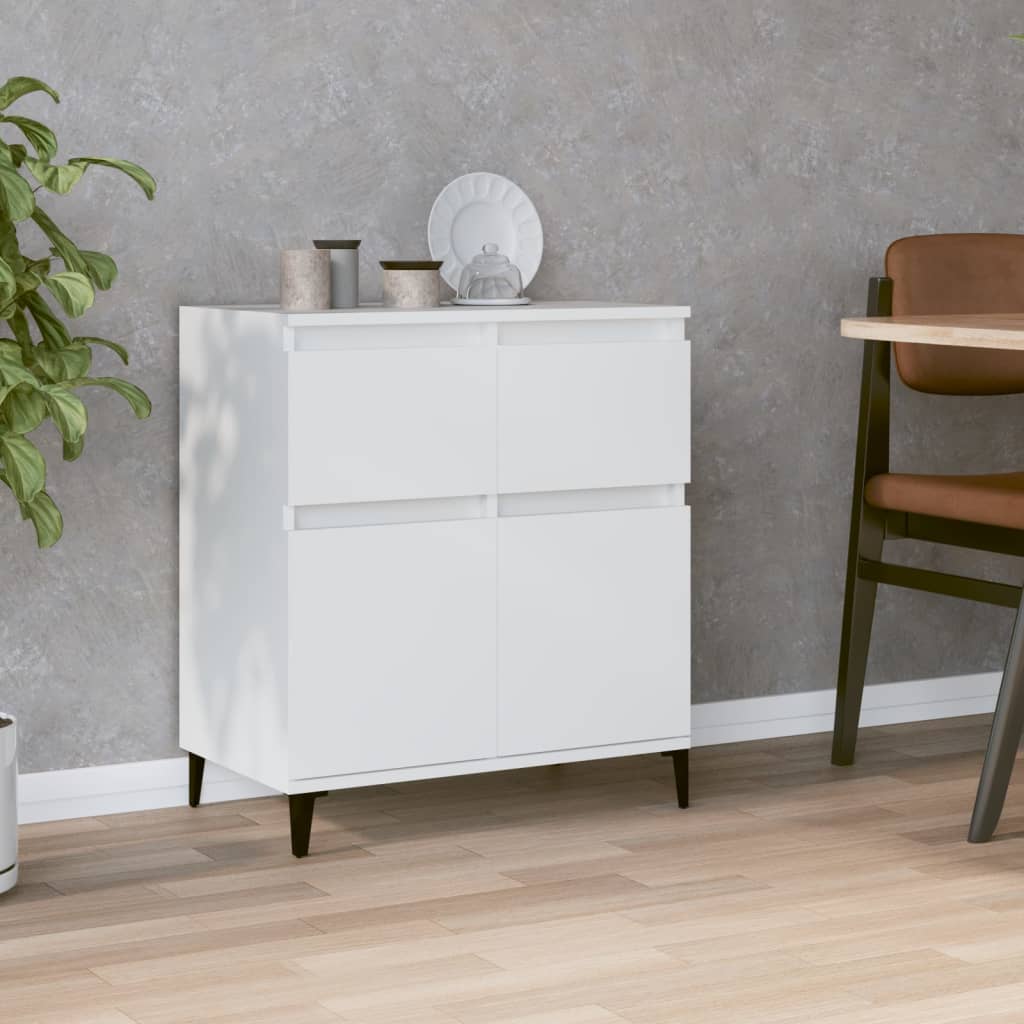 Buffet Blanc 60x35x70 cm Bois d'ingénierie - XIOS