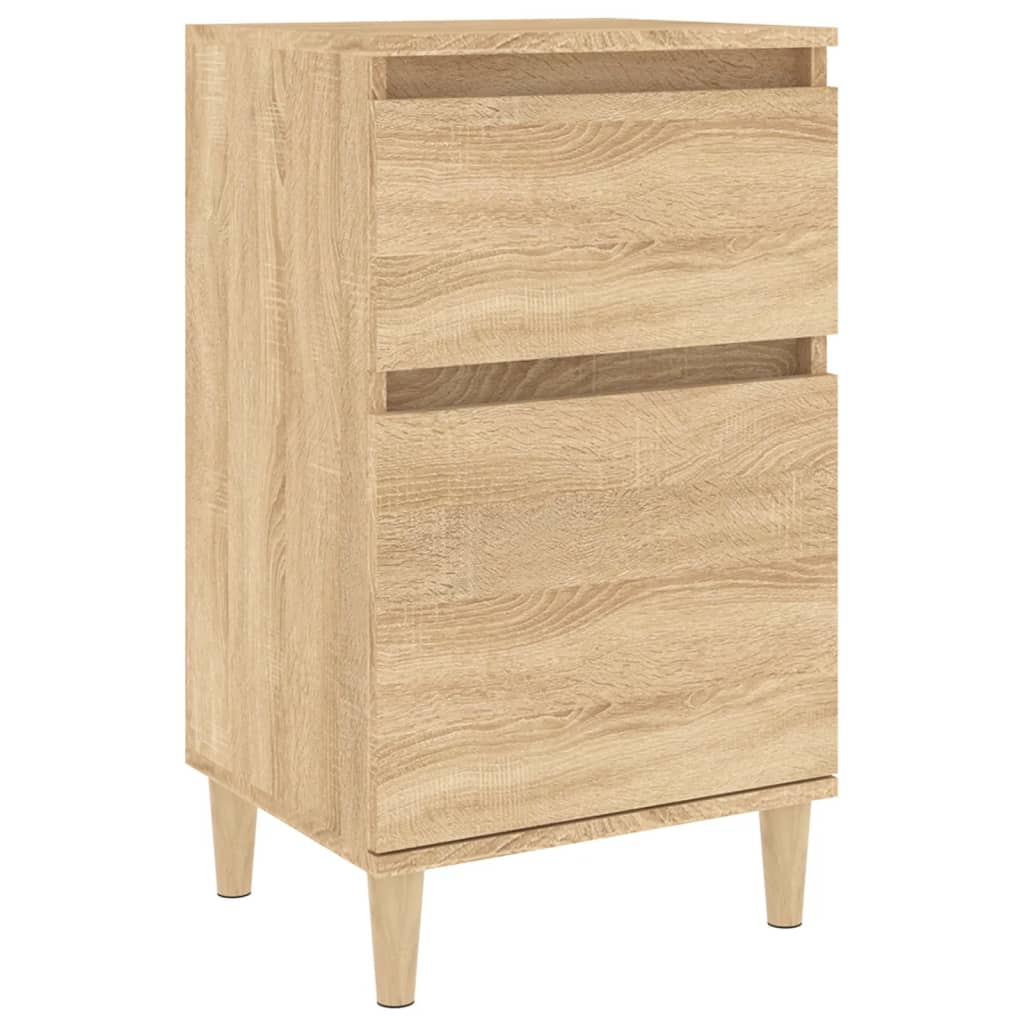 Table de chevet chêne sonoma 40x35x70 cm - XIOS