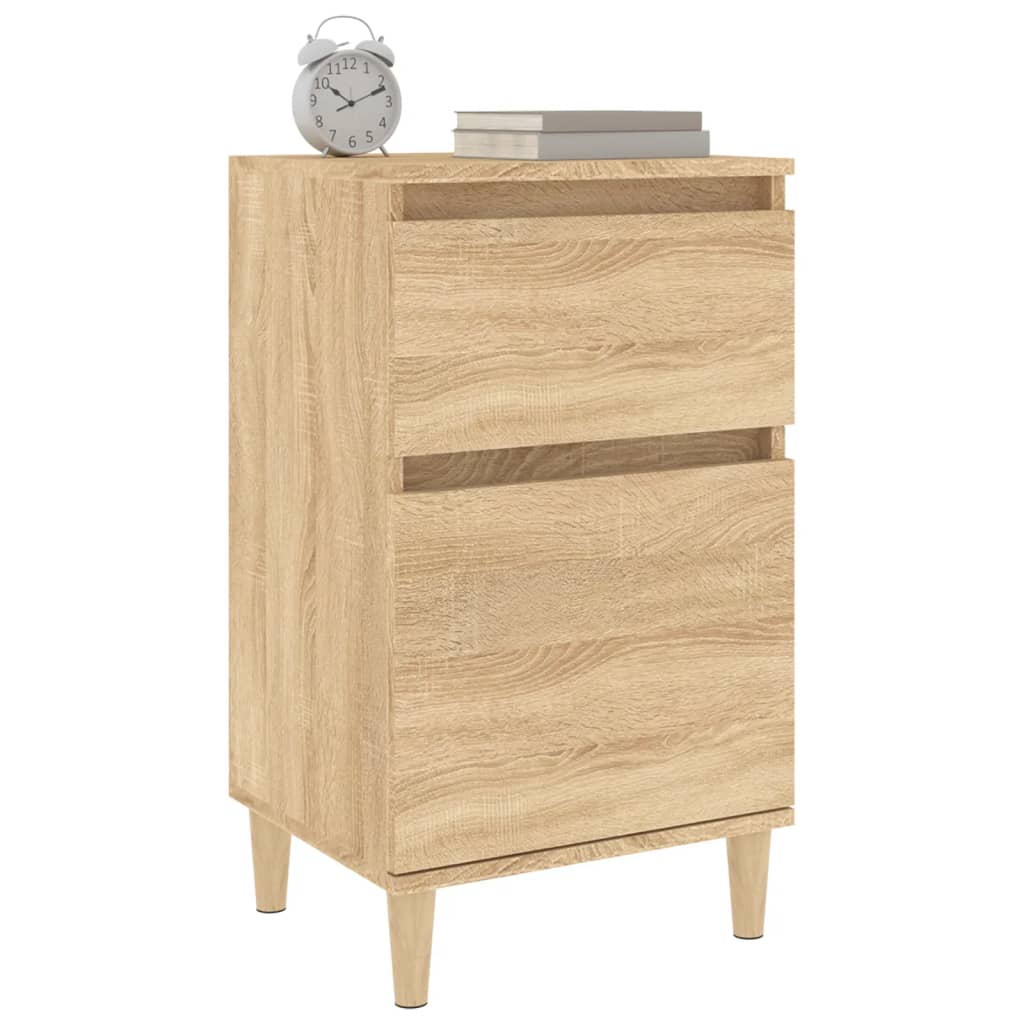 Tables de chevet 2 pcs chêne sonoma 40x35x70 cm - XIOS