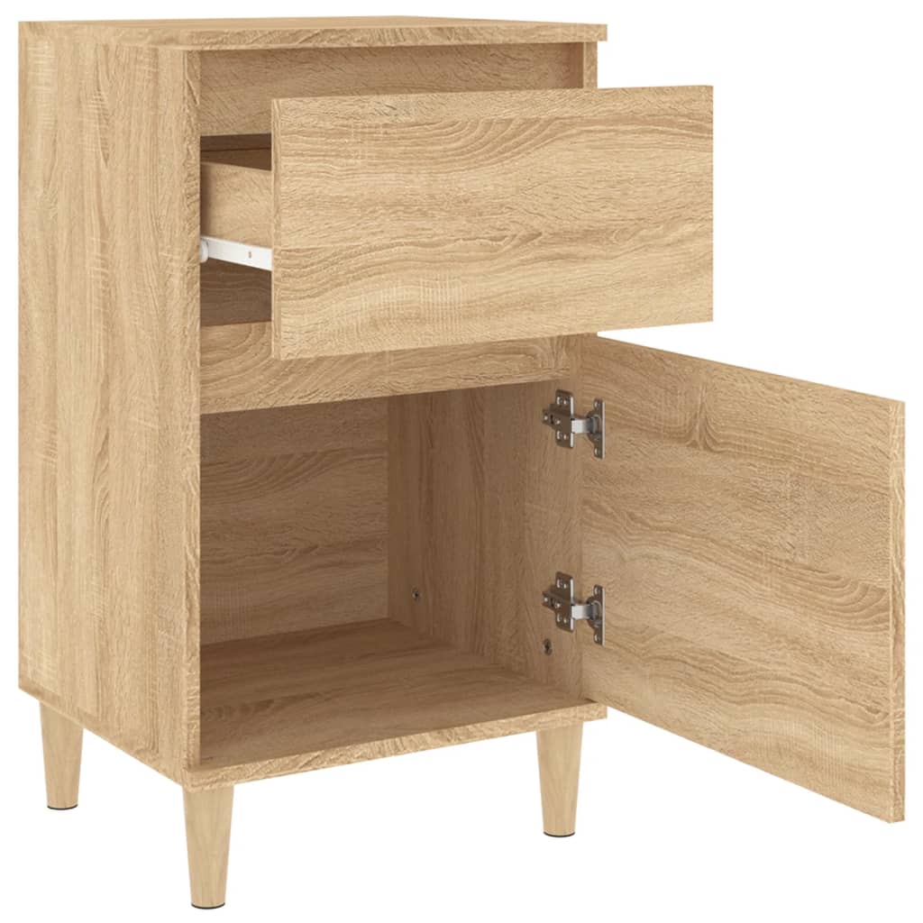 Tables de chevet 2 pcs chêne sonoma 40x35x70 cm - XIOS