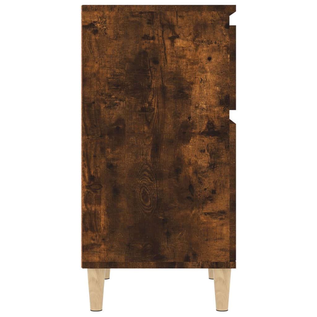 Tables de chevet 2 pcs chêne fumé 40x35x70 cm - XIOS