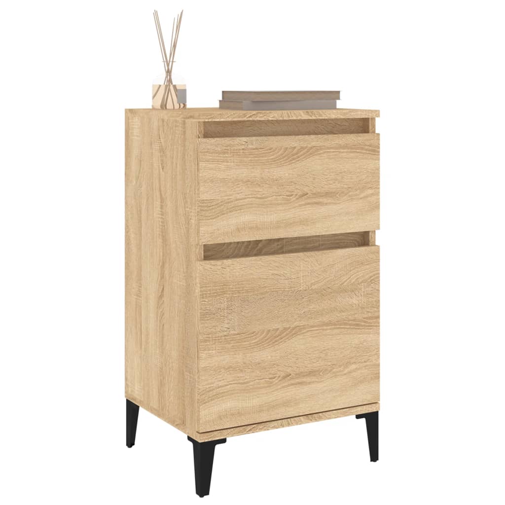 Table de chevet chêne sonoma 40x35x70 cm - XIOS