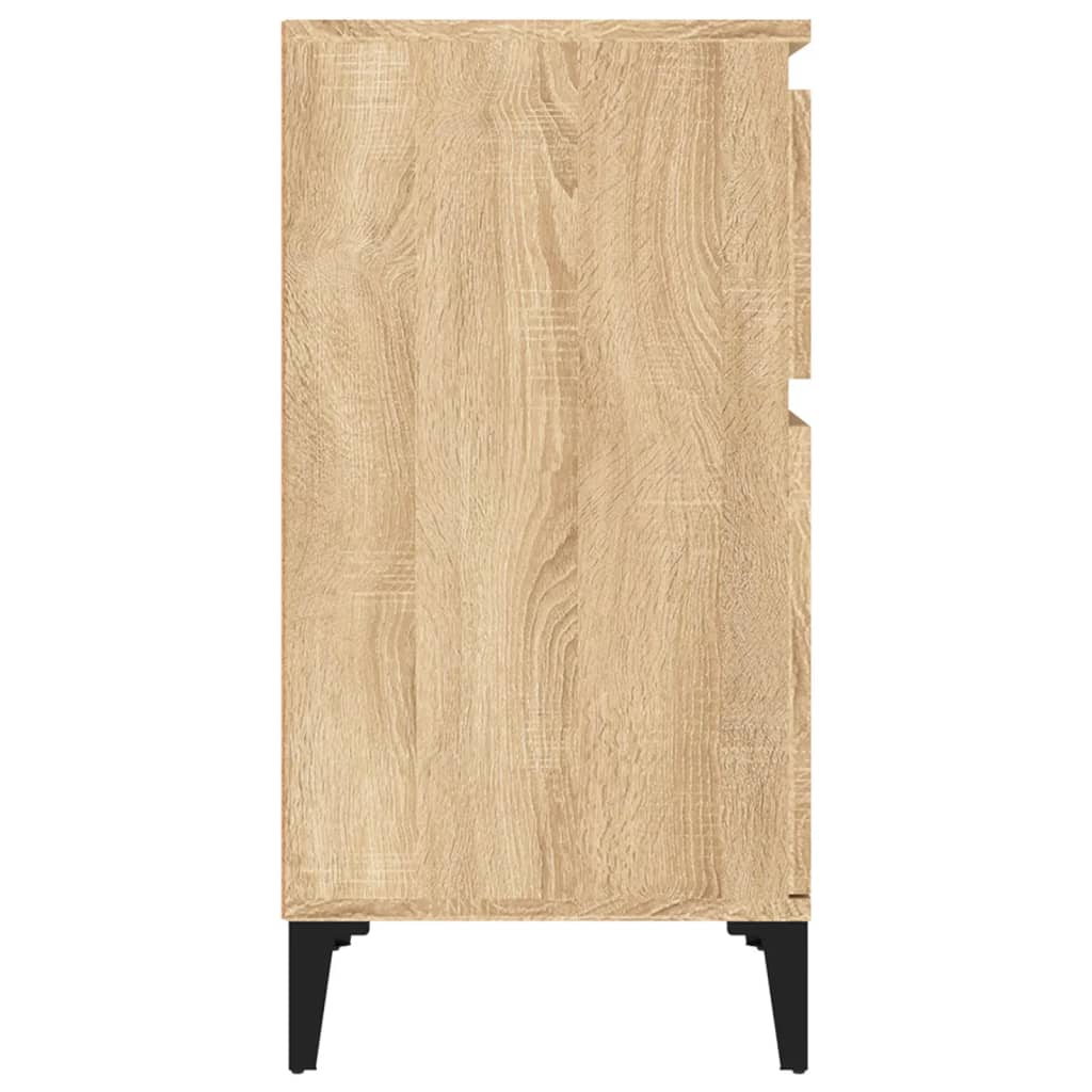 Table de chevet chêne sonoma 40x35x70 cm - XIOS