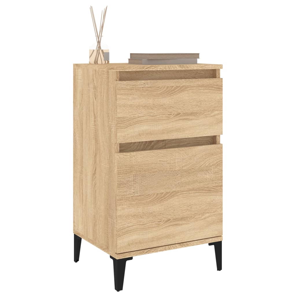 Tables de chevet 2 pcs chêne sonoma 40x35x70 cm - XIOS