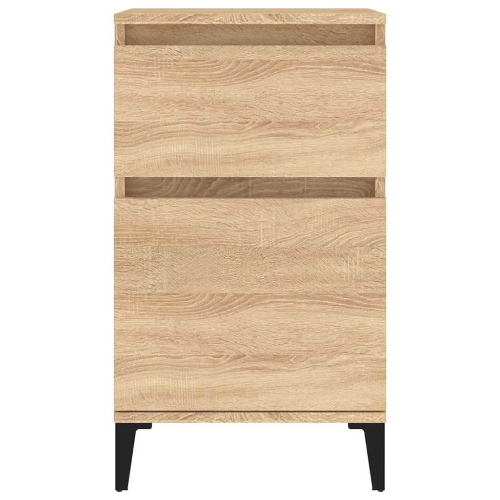 Tables de chevet 2 pcs chêne sonoma 40x35x70 cm - XIOS
