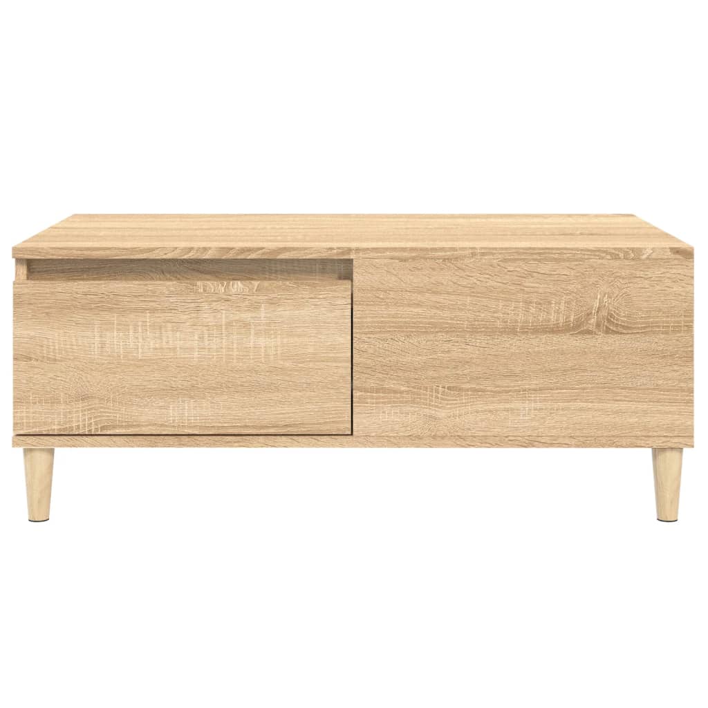 Table basse Chêne sonoma 90x50x36,5 cm Bois d'ingénierie - XIOS