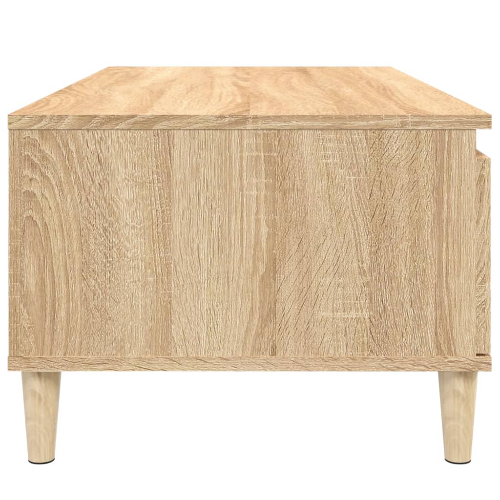 Table basse Chêne sonoma 90x50x36,5 cm Bois d'ingénierie - XIOS