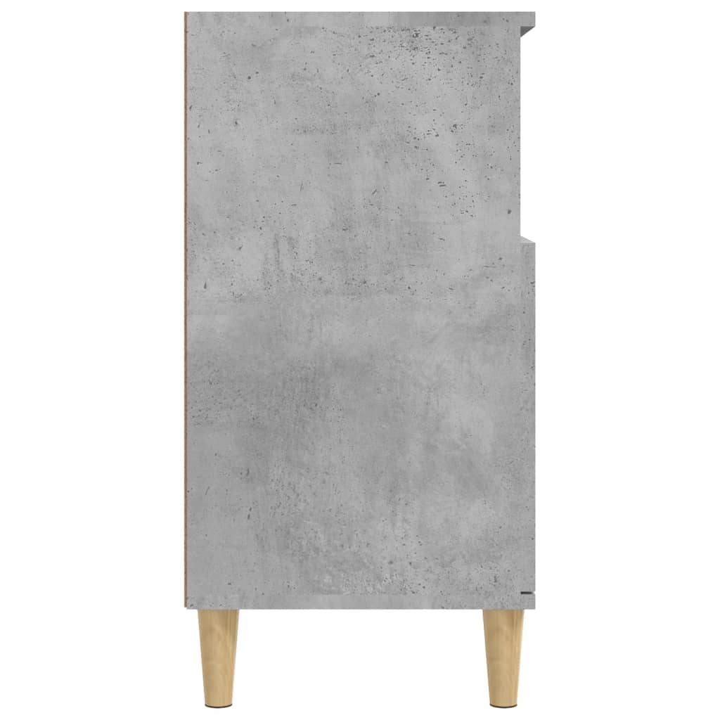 Buffet Gris béton 60x35x70 cm Bois d'ingénierie - XIOS