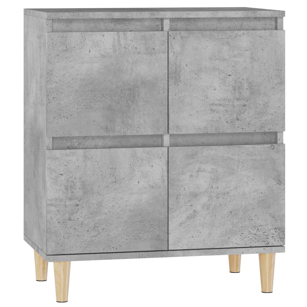 Buffet Gris béton 60x35x70 cm Bois d'ingénierie - XIOS